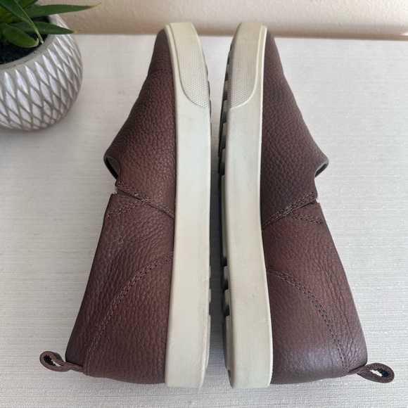 ECCO Bronze Leather Slip On Comfort Loafers Women’s EU38 US7 - Picture 8 of 13